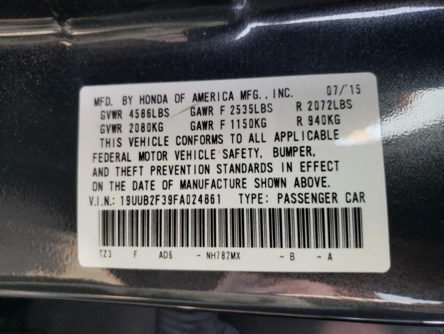 Photo 10 from auction – 2015 ACURA TLX with VIN 19UUB2F39FA024861