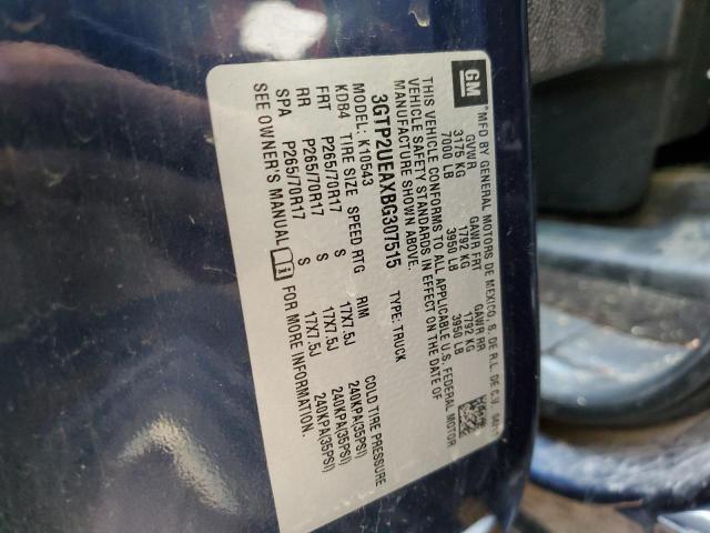 Photo 10 from auction – 2011 GMC SIERRA K15 with VIN 3GTP2UEAXBG307515