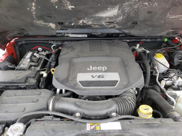Photo 7 from auction – 2016 JEEP WRANGLER U with VIN 1C4BJWEG5GL331406