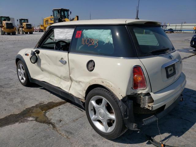 Photo 3 from auction – 2003 MINI COOPER with VIN WMWRC334X3TC46409