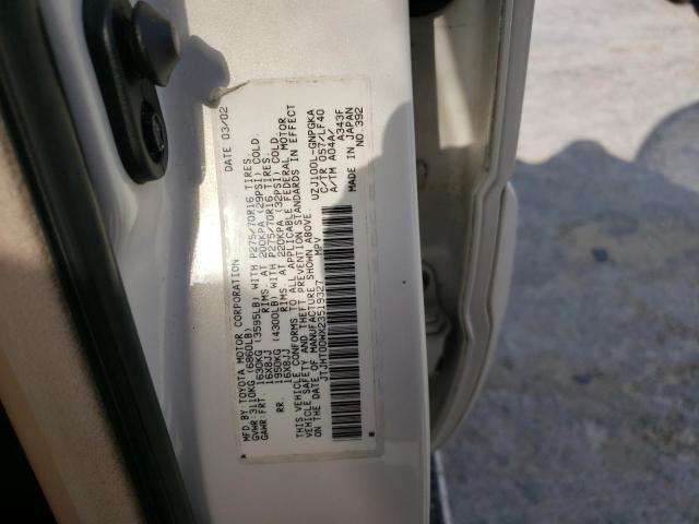 Photo 10 from auction – 2002 LEXUS LX 470 with VIN JTJHT00WX23519327