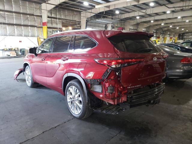 Photo 3 from auction – 2022 TOYOTA HIGHLANDER with VIN 5TDHZRBH8NS572728
