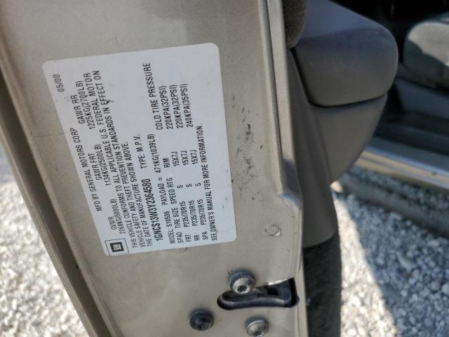 Photo 10 from auction – 2000 CHEVROLET BLAZER with VIN 1GNCS13W3Y2364580