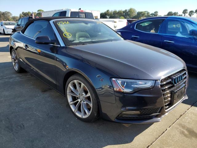 AUDI A5 PREMIUM 2014 with VIN WAUAFAFH9EN015853 - Photo from auction