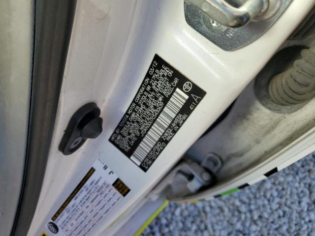 Photo 10 from auction – 2012 TOYOTA PRIUS with VIN JTDKN3DU7C5430639