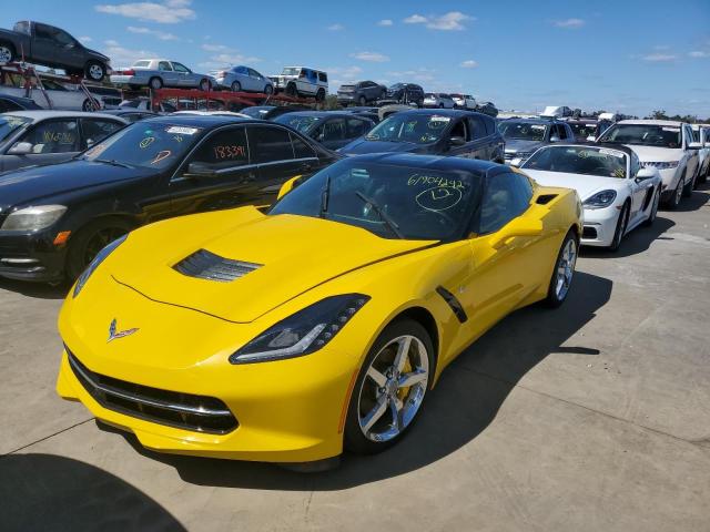 Photo 2 from auction – 2014 CHEVROLET CORVETTE S with VIN 1G1YB2D73E5113198