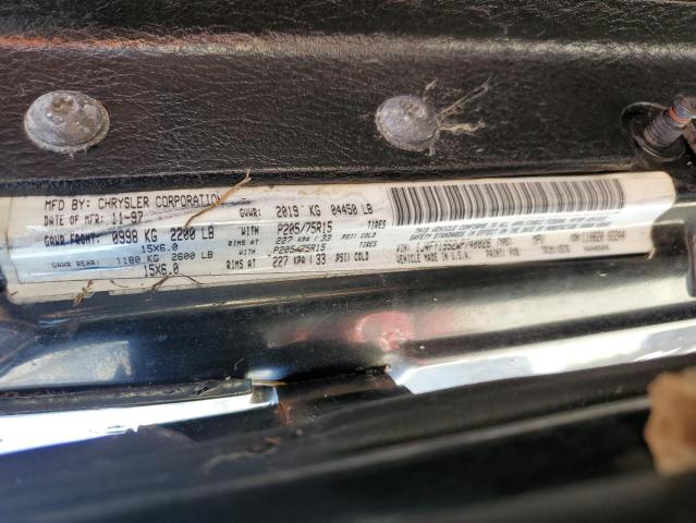 Photo 10 from auction – 1998 JEEP WRANGLER / with VIN 1J4FY19S2WP740026