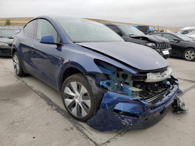 TESLA MODEL Y 2022 with VIN 7SAYGDEE2NF437052 - Photo from auction