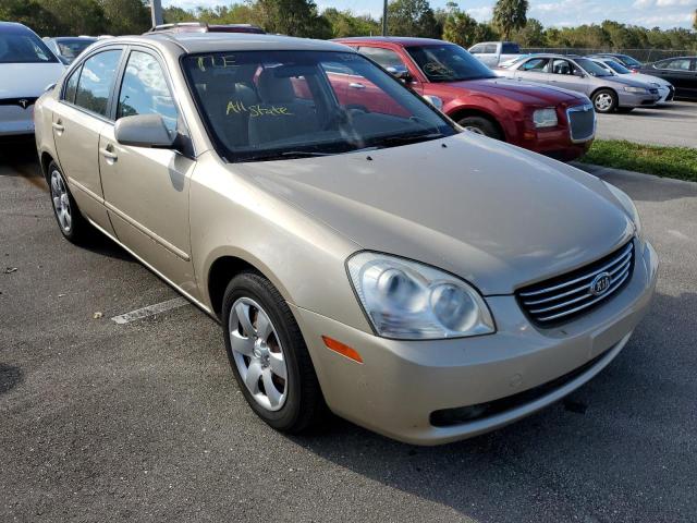 KIA OPTIMA LX 2008 with VIN KNAGE123985233772 - Photo from auction