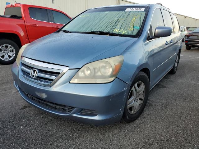 Photo 9 from auction – 2006 HONDA ODYSSEY EX with VIN 5FNRL38616B031079