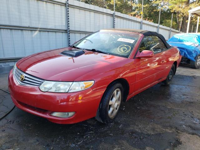 Photo 2 from auction – 2002 TOYOTA CAMRY SOLA with VIN 2T1FF28P32C593948