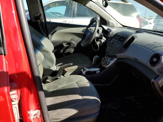 Photo 5 from auction – 2013 CHEVROLET SONIC LS with VIN 1G1JA5SH8D4154951