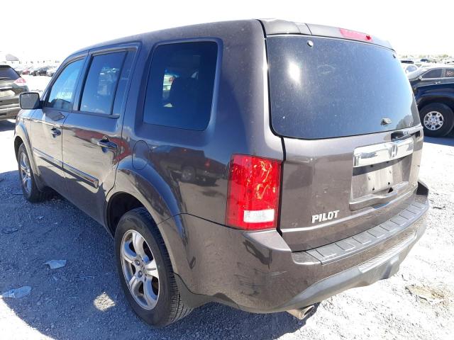 Photo 3 from auction – 2012 HONDA PILOT EXL with VIN 5FNYF3H55CB007387