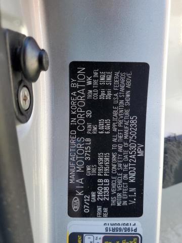 Photo 10 from auction – 2013 KIA SOUL with VIN KNDJT2A53D7502385