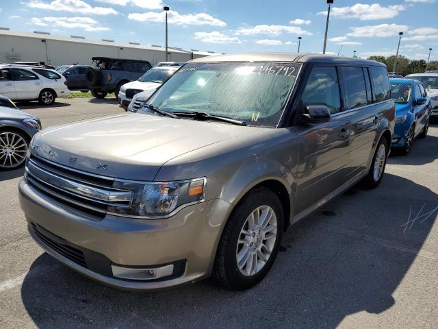 Photo 2 from auction – 2014 FORD FLEX SEL with VIN 2FMGK5C83EBD07610