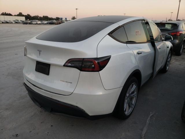 Photo 4 from auction – 2020 TESLA MODEL Y with VIN 5YJYGDEE9LF026404