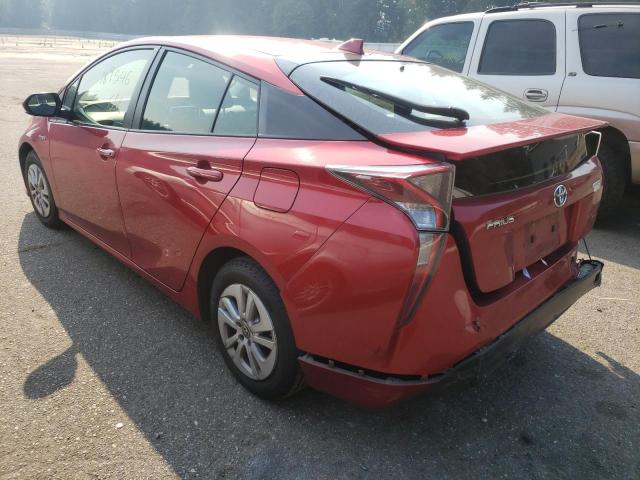 Photo 3 from auction – 2017 TOYOTA PRIUS with VIN JTDKBRFU3H3547646