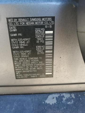 Photo 10 from auction – 2016 NISSAN ROGUE S with VIN KNMAT2MV9GP607951