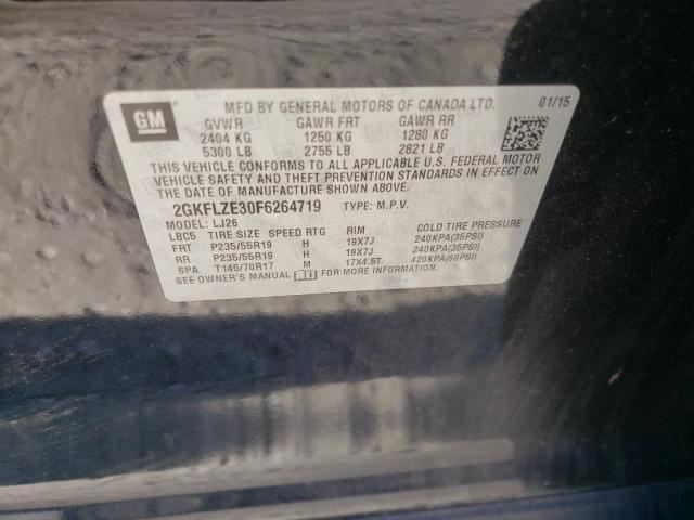 Фото 10 с аукциона – 2015 GMC TERRAIN DE с VIN 2GKFLZE30F6264719