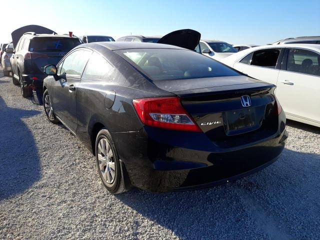 Photo 3 from auction – 2012 HONDA CIVIC LX with VIN 2HGFG3B52CH540628