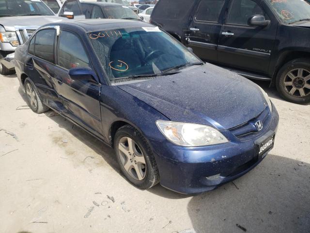 HONDA CIVIC EX 2004 with VIN JHMES26704S001111 - Photo from auction