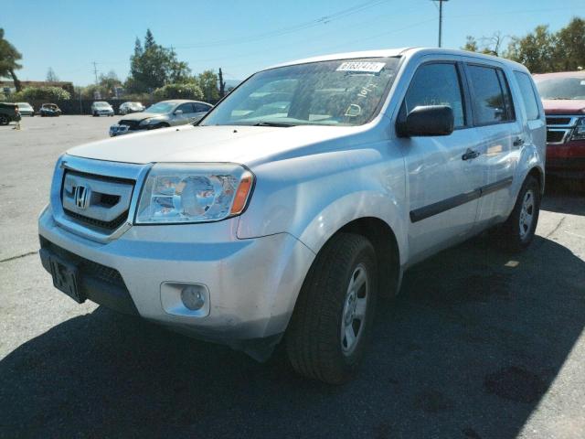 Photo 2 from auction – 2009 HONDA PILOT LX with VIN 5FNYF48219B025924