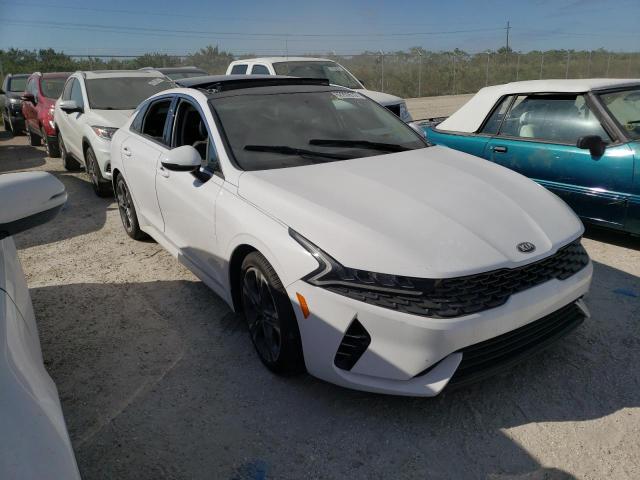 KIA K5 EX 2021 with VIN 5XXG34J23MG063093 - Photo from auction