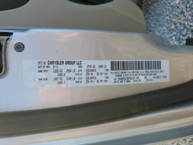 Photo 10 from auction – 2011 CHRYSLER TOWN & COU with VIN 2A4RR5DG7BR705107
