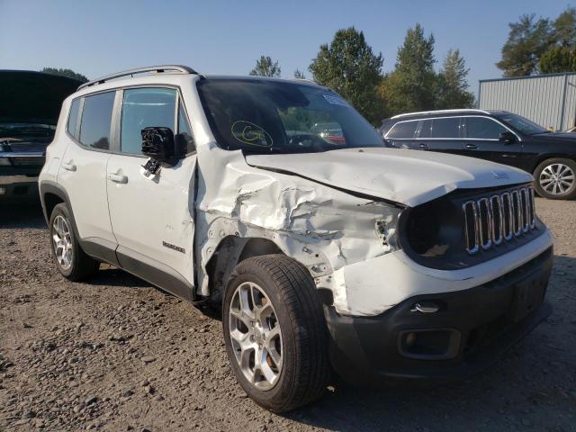 JEEP RENEGADE L 2017 with VIN ZACCJABB2HPE81096 - Photo from auction