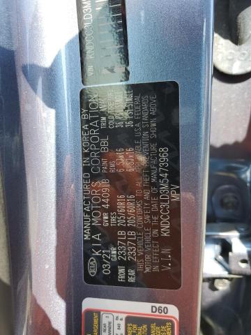 Photo 10 from auction – 2021 KIA NIRO EX PR with VIN KNDCC3LD3M5473968