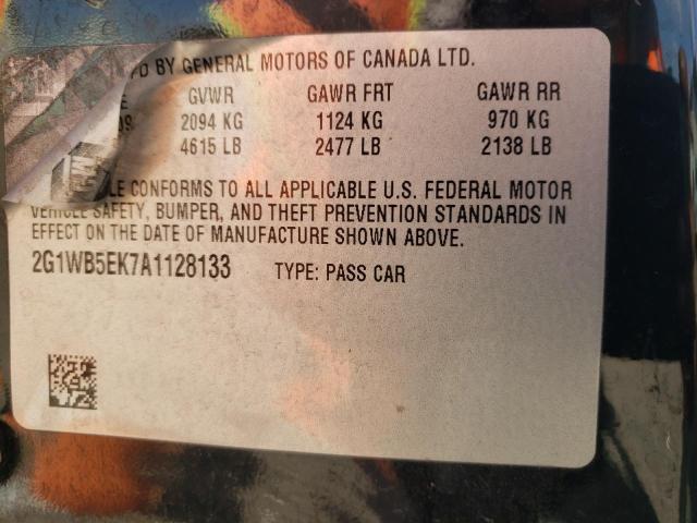 Photo 10 from auction – 2012 CHEVROLET IMPALA LS with VIN 2G1WF5E30C1153455