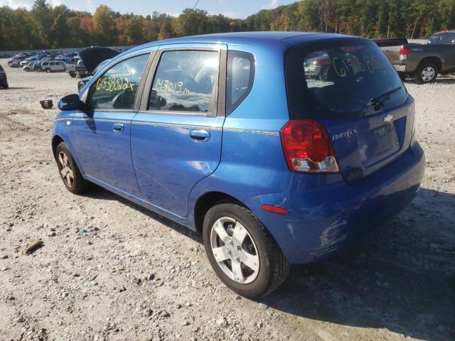 Photo 3 from auction – 2006 CHEVROLET AVEO BASE with VIN KL1TD66636B676950