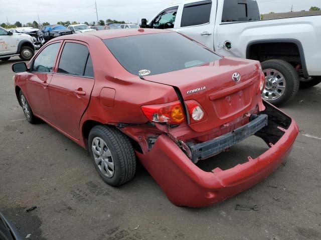 Photo 3 from auction – 2009 TOYOTA COROLLA BA with VIN JTDBL40EX9J052598