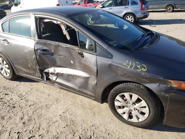 Photo 9 from auction – 2012 HONDA CIVIC LX with VIN 2HGFB2F53CH602038