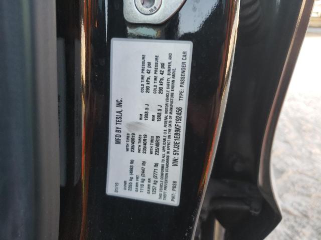 Photo 10 from auction – 2019 TESLA MODEL 3 with VIN 5YJ3E1EB9KF192456