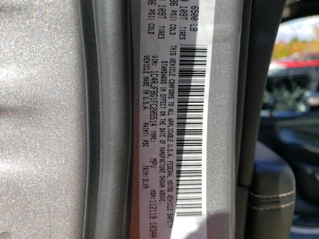 Photo 10 from auction – 2015 JEEP GRAND CHER with VIN 1C4RJFBG1FC205514