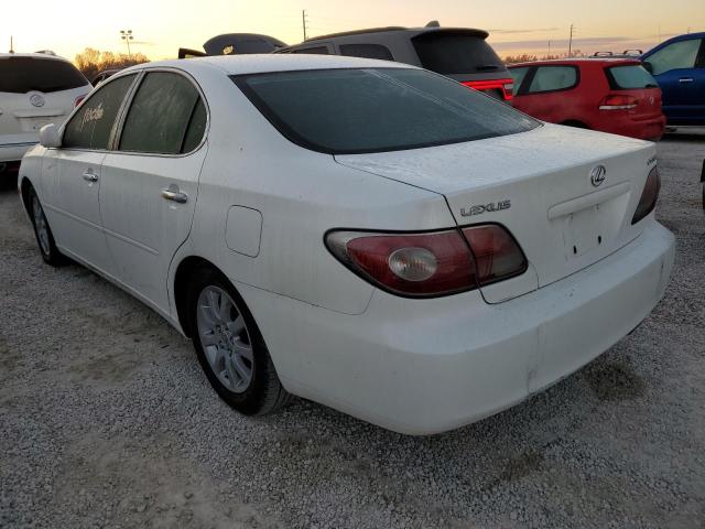 Photo 3 from auction – 2004 LEXUS ES 330 with VIN JTHBA30G740005771