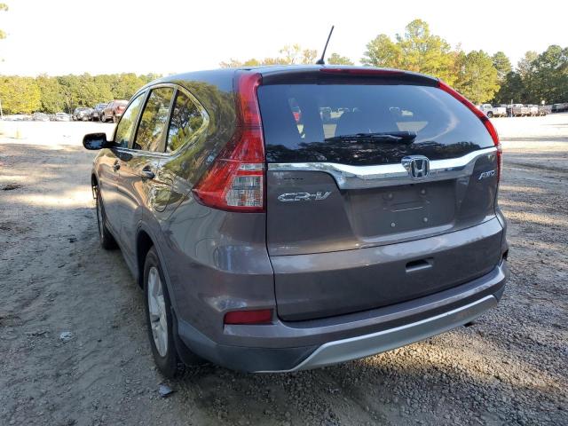 Photo 3 from auction – 2016 HONDA CR-V EX with VIN 2HKRM4H58GH656737