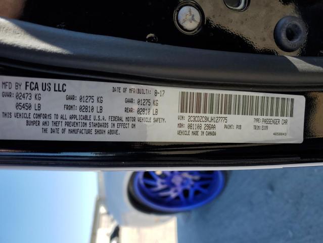 Photo 10 from auction – 2018 DODGE CHALLENGER with VIN 2C3CDZC9XJH127775
