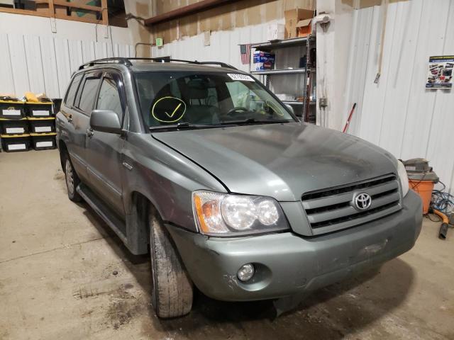 TOYOTA HIGHLANDER 2004 with VIN JTEEP21A440015736 - Photo from auction