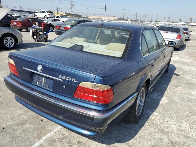 Photo 4 from auction – 2001 BMW 740 IL with VIN WBAGH83441DP21935