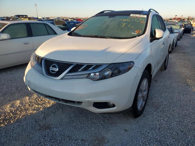 Photo 2 from auction – 2012 NISSAN MURANO S with VIN JN8AZ1MW4CW215868