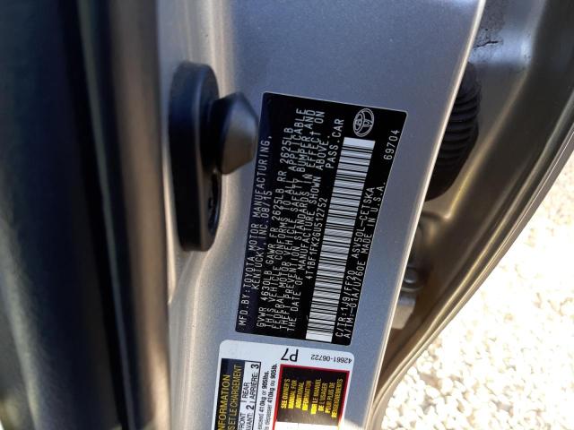 Photo 10 from auction – 2016 TOYOTA CAMRY LE with VIN 4T1BF1FK2GU512752