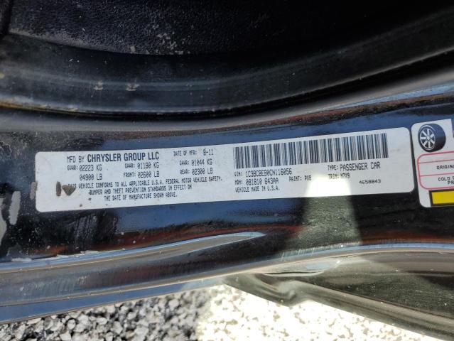 Photo 10 from auction – 2012 CHRYSLER 200 TOURIN with VIN 1C3BCBEB0CN116056