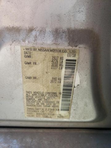 Photo 10 from auction – 2018 NISSAN ALTIMA 2.5 with VIN 1N4AL3AP7JC229838
