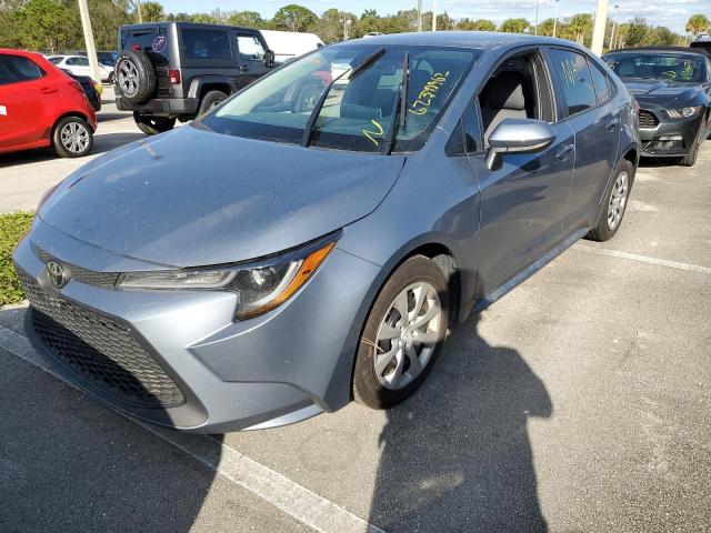 Photo 2 from auction – 2021 TOYOTA COROLLA LE with VIN 5YFEPMAE4MP147288