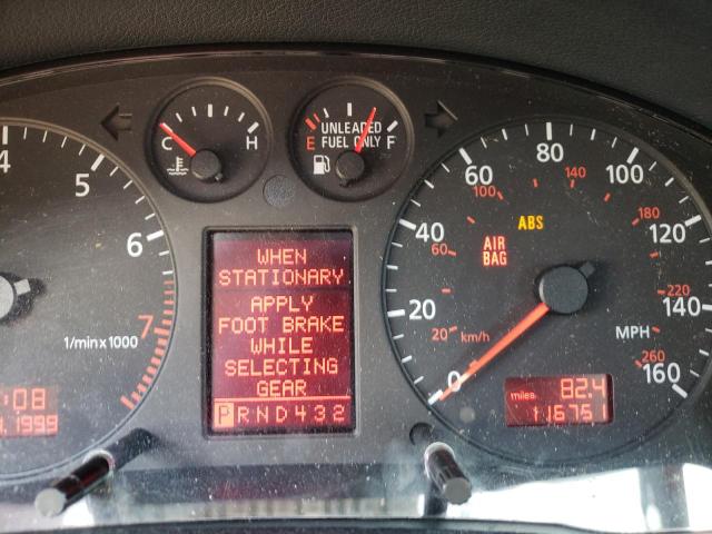 Photo 8 from auction – 2001 AUDI A4 1.8T with VIN WAUAC68DX1A067963