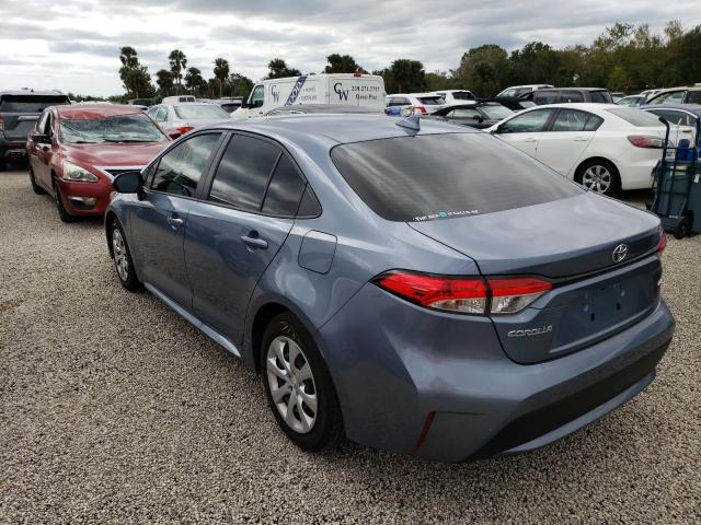 Photo 3 from auction – 2022 TOYOTA COROLLA LE with VIN JTDEPMAEXNJ212246