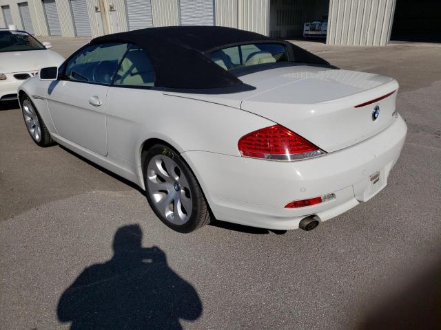 Photo 3 from auction – 2007 BMW 650 I with VIN WBAEK13597CN81856