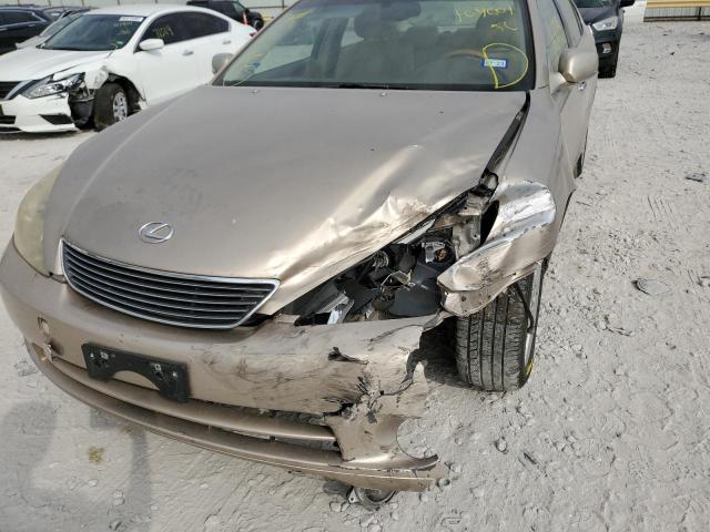 Photo 9 from auction – 2005 LEXUS ES 330 with VIN JTHBA30G355109601